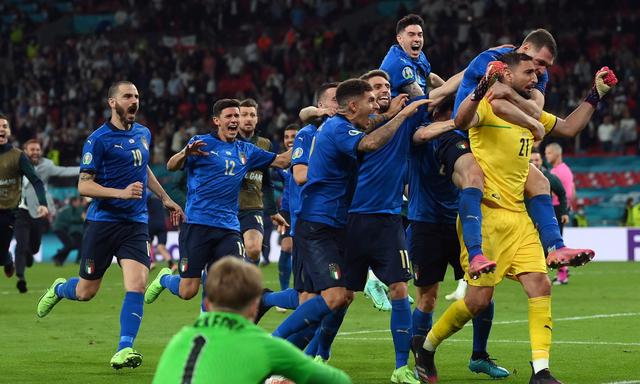 Italia vs. Inglaterra: las imágenes del partidazo en Wembley | Foto: EFE