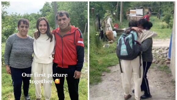 Joven adoptada viaja de EEUU a Bulgaria para conocer a sus padres biológicos. (Foto: TikTok / @bilianabartlett)