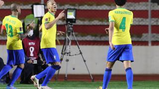 Brasil dominó la altura de La Paz y se impuso por goleada a Bolivia 