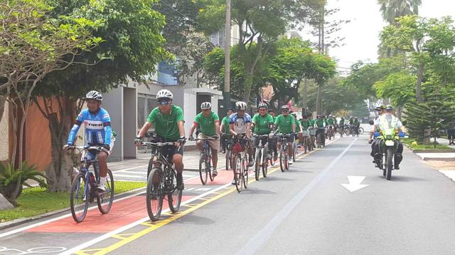 Surco: más de 50 vecinos participaron de 'bicicleteada' [FOTOS] - 3