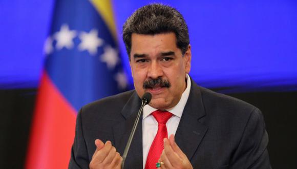 Nicolás Maduro hace gestos mientras habla durante una conferencia de prensa en Caracas, Venezuela. (Foto: REUTERS / Manaure Quintero /archivo).