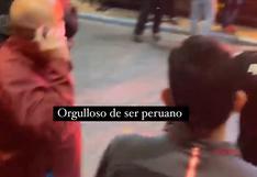 Perú vs. Argentina: hinchas peruanos se hicieron escuchar en Buenos Aires con impresionante banderazo | VIDEO 