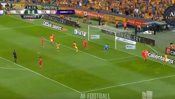 Tigres vs. Toluca: mira el gol de Gignac para el 1-0 | EN VIVO | VIDEO | Izzi TV