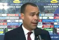 Rafael Dudamel lamentó la derrota de Venezuela en la final del Mundial Sub 20