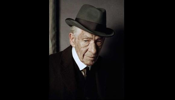 Esta es la primera imagen de Ian McKellen como Sherlock Holmes