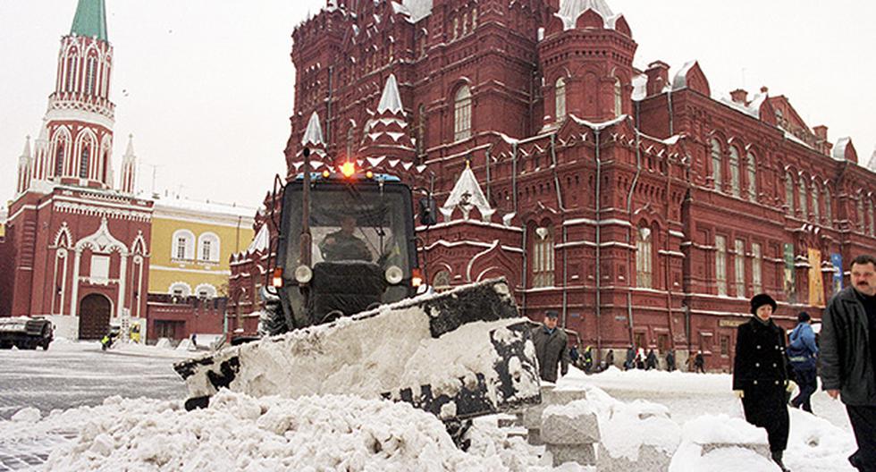 ¿Cómo se hacen desaparecer las grandes cantidades de nieve que se retiran en Rusia? (Foto: Getty Images)