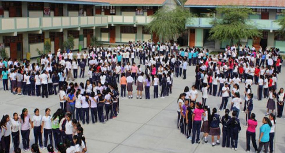 Alumnos, docentes, directores y demás de la comunidad educativa deberán participar el 7 de julio del Tercer Simulacro Escolar. (Foto: Andina)