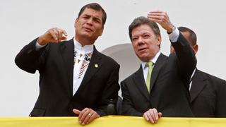 Correa: Santos "pasará a la historia" por la paz con ELN