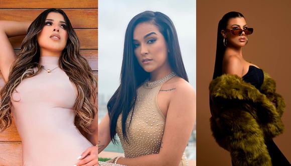 Yahaira Plasencia, Daniela Darcourt y Brunella Torpoco son las salseras peruanas más escuchadas en el país, según Billboard | Foto: Redes sociales de las artistas