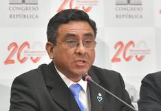 Willy Huerta: cinco bancadas exigen postergar pleno en el que se evaluará reconsideración de la moción de censura 