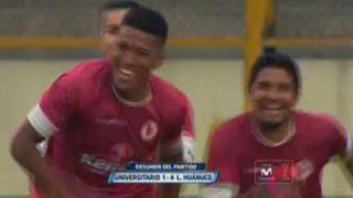 Universitario cayó 4-1 ante León Huánuco y es colero del torneo