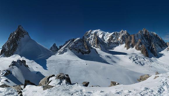 La fotografía más grande del mundo es del Mont Blanc