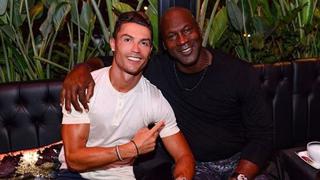 Cristiano Ronaldo y Michael Jordan: el encuentro de dos leyendas del deporte