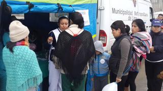 Sisol hace campaña de salud en Ticlio Chico en VMT