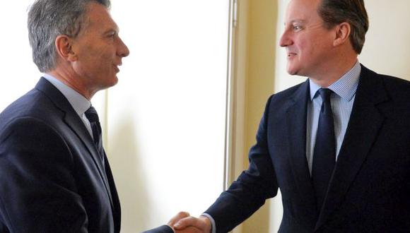 Cameron y Macri inician un "nuevo capítulo" en las relaciones