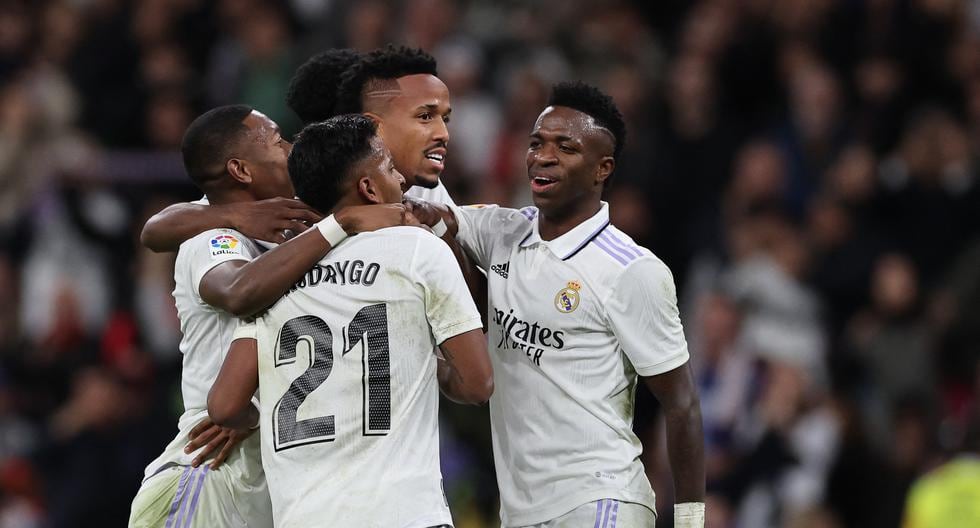 En el estadio Santiago Bernabéu, Real Madrid derrotó 2-1 a Cádiz por la fecha 14 de LaLiga. (Foto: AFP)