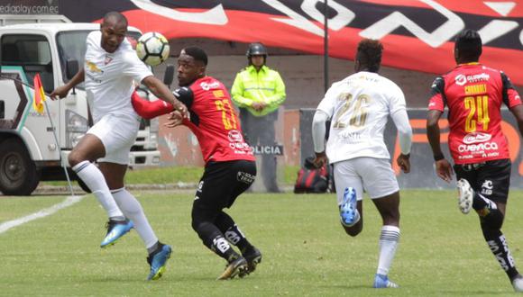 Liga de Quito empató 2-2 ante Deportivo Cuenca por la jornada 8 de la Serie A de Ecuador. El encuentro se llevó a cabo en el Estadio Alejandro Serrano Aguilar (Foto: Mediaplay)