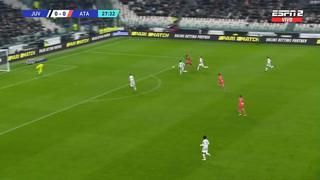 Duván Zapata anotó el primer gol de Atalanta sobre Juventus | VIDEO