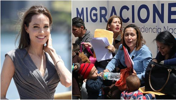Angelina Jolie viajará a Perú para conocer directamente situación venezolanos (Foto: EFE/Reuters)