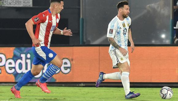 Argentina vs Paraguay; en vivo por las Eliminatorias a Qatar. FOTO: AFP