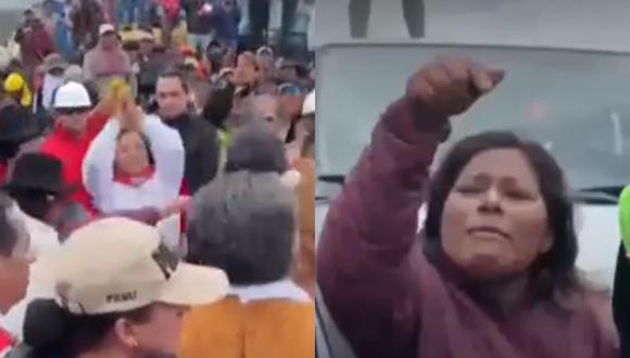 Dina Boluarte fue agredida por una mujer durante una actividad en Ayacucho | VIDEO Últimas | POLITICA | EL COMERCIO PERÚ