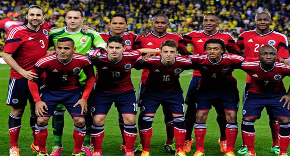 La selección de Colombia presentó su nueva camiseta para el 2015 (Foto: eleconomistaamerica.com)