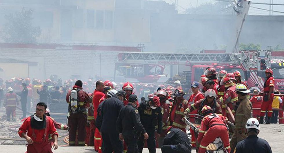 En 10 días se conocerá causas del incendio de El Agustino. (Foto: Andina)