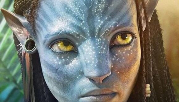 Zoe Saldaña vuelve como Neytiri en la película “Avatar: El camino del agua” (Foto: 20th Century Studios)