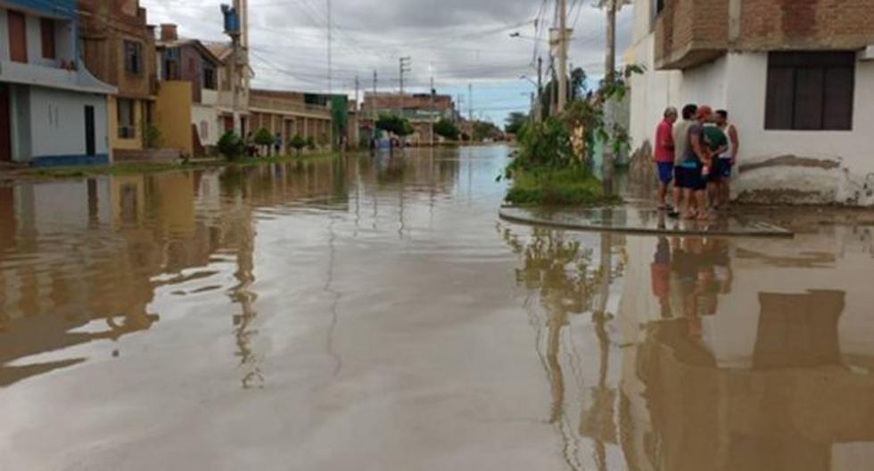 Chiclayo soporta 11 horas de lluvias consecutivas. (Foto: Andina)