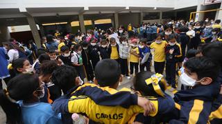 Más de 150 colegios de Lima participaron en simulacro contra incendios