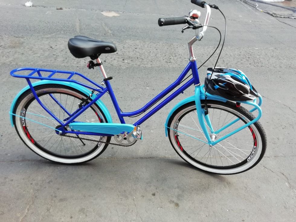 Esta es la primera fotografía enviada por la Autoridad del Transporte Urbano (ATU) a El Comercio de la nueva bicicleta peruana.