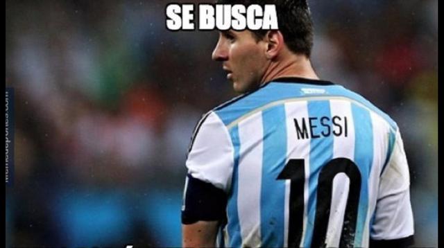 Argentina perdió 2-0 ante Colombia por la primera fecha del Grupo B de la Copa América. En Facebook, Lionel Messi fue el blanco de las burlas.