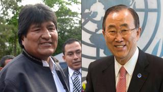 Evo Morales le regalará una torta de coca a Ban Ki-moon