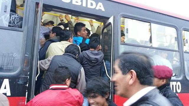 Paro de transportistas: escasez de buses se sintió parcialmente - 1