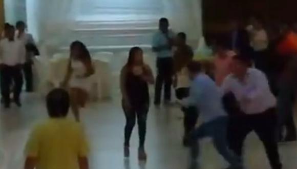 La fiscal sustentó el pedido debido a la feroz agresión que sufrió María Inés Vences Silva por parte de Félix Silva Flores, quien le propinó una patada en el cuerpo. (Foto: captura de video)