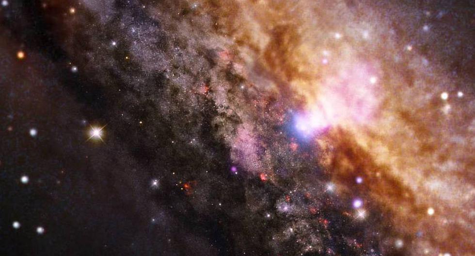 La galaxia NGC 6744 mide el doble de la Vía Láctea y su diámetro se estima en 200.000 años luz. (Foto: NASA.gov)
