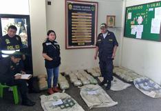 Mininter: Policía ha logrado decomisar más de 40 toneladas de droga