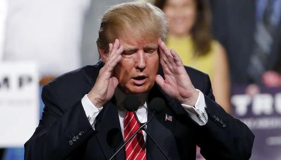 Trump dice "enfermos" a quienes tildan sus palabras de sexistas