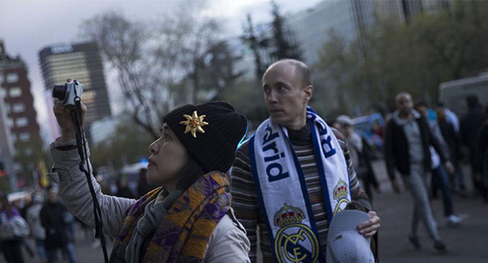Esto es lo que sucede como parte de la previa al partido de Real Madrid vs. Manchester City. (Foto: Getty Images)