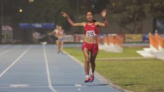Inés Melchor es la nueva campeona sudamericana de 10 mil metros