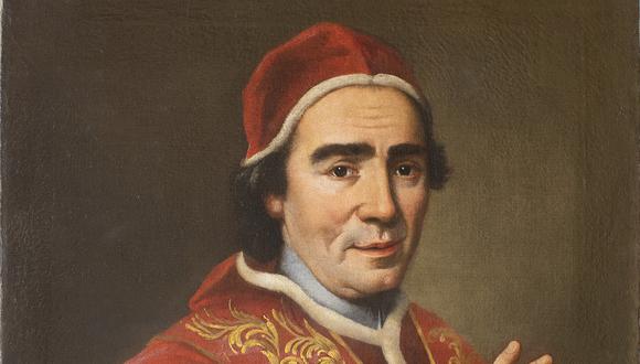 Retrato del papa Clemente XIV. (Pintura de Giovanni Domenico Porta / Wikipedia)
