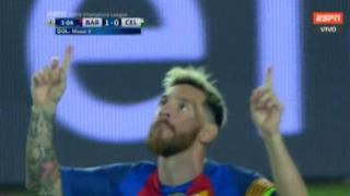 Lionel Messi: golazo para 1-0 de Barcelona en Champions [VIDEO]