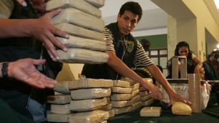 Incautan 260 kilos de cocaína proveniente del Vraem