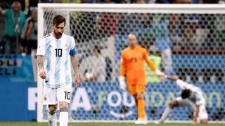 ¡Argentina al borde de la eliminación! Croacia lo goleó 3-0 en el Mundial Rusia 2018