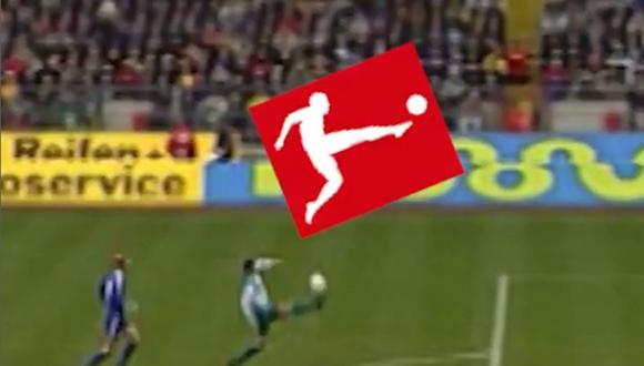 ¿Claudio Pizarro inspiró el logo de la Bundesliga? | Foto: Bundesliga