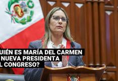 Conoce la vida política de María del Carmen Alva, la nueva presidenta del Congreso