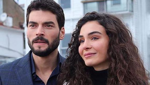 Akin Akinözü y Ebru Şahin como Miran y Reyyan en uno de los capítulos de "Hercai" (Foto: ATV Turquía)