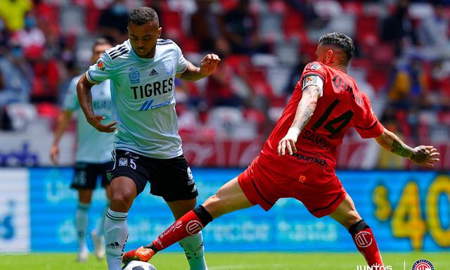 Tigres y Toluca se enfrentaron en la fecha 2 de la Liga MX | Foto: @TolucaFC