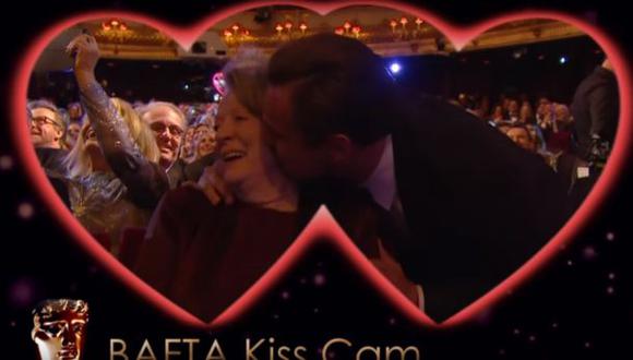 YouTube: Leonardo DiCaprio y su tierno beso a Maggie Smith