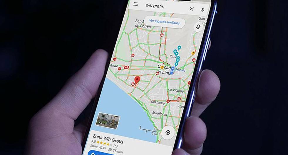 ¿Quieres saber dónde encontrar wifi gratis? Ahora puedes lograrlo gracias a esta función de Google Maps. (Foto: Google)